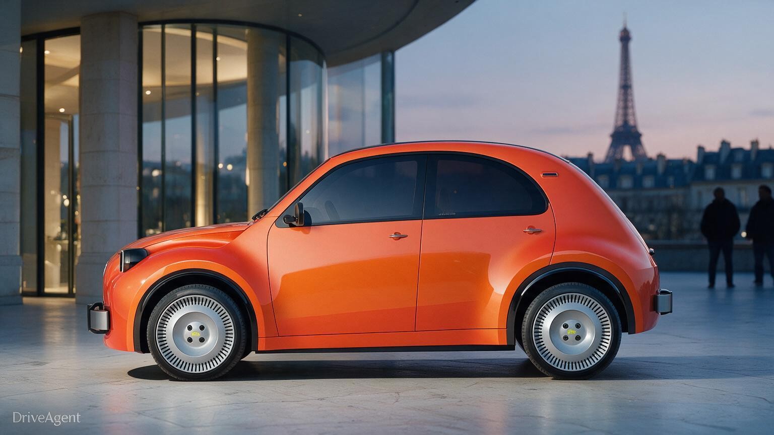 DriveAgent illustration of the Citroen 2CV Concept