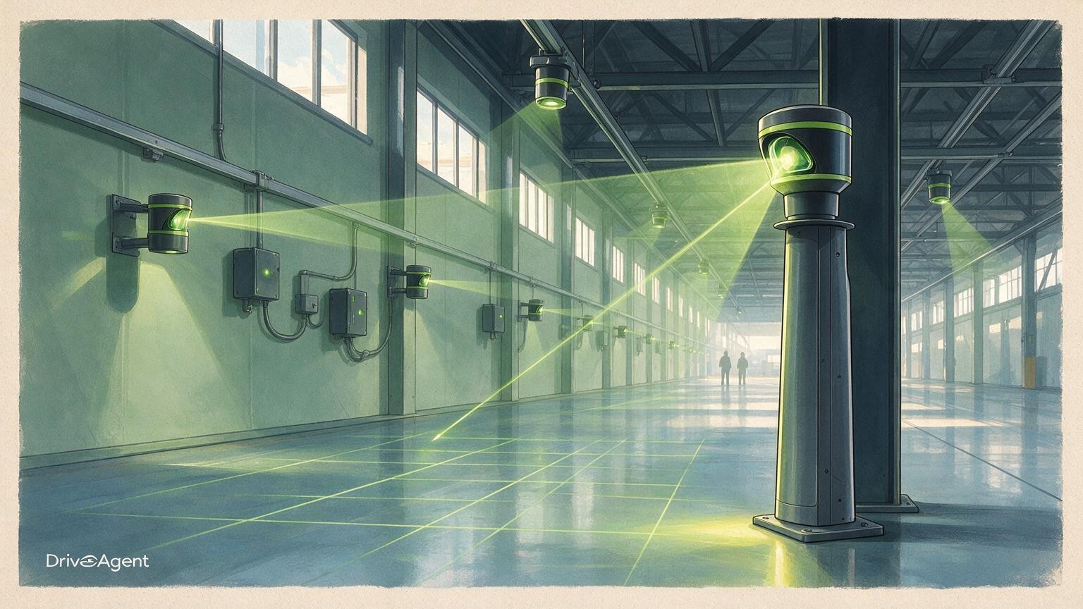 Concept illustration for: BMW Group clocks one million driverless vehicle moves across its factories
