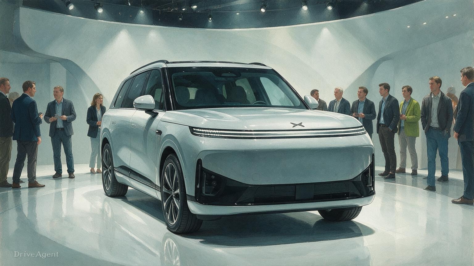 DriveAgent illustration of the Xpeng G9L