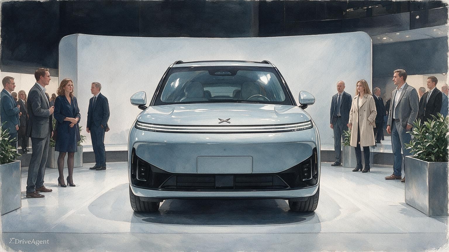 DriveAgent illustration of the Xpeng G9L