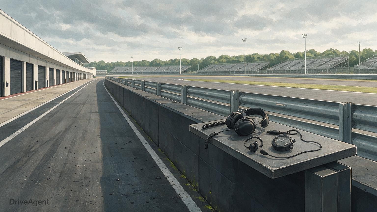 Concept illustration for: Charles Leclerc wins dramatic 2026 British Grand Prix as Verstappen crashes out and Antonelli's challenge unravels at Silverstone
