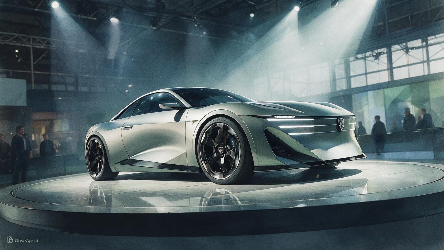 DriveAgent illustration of the Peugeot RCZ Vision