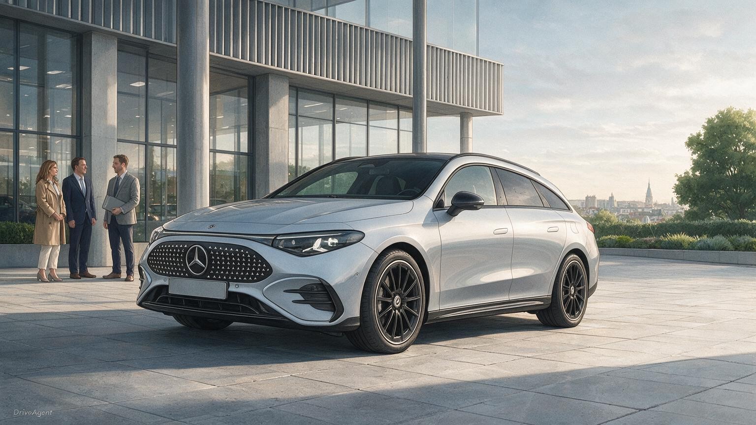 DriveAgent illustration of the Mercedes-Benz CLA