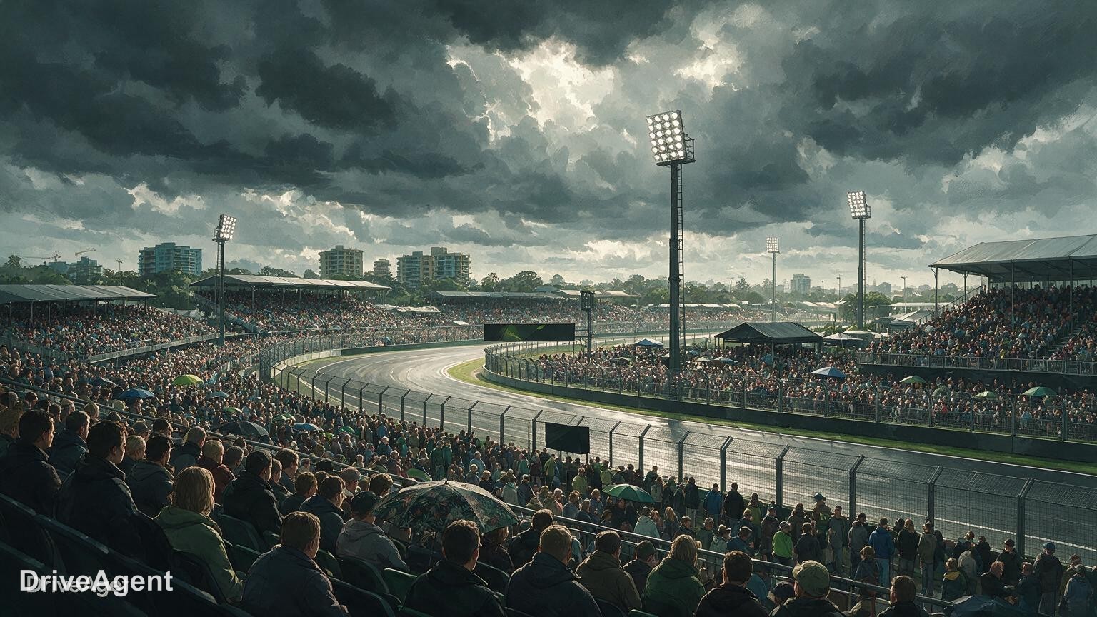 Concept illustration for: Gold Coast 500 draws more than 185,000 fans despite challenging weather