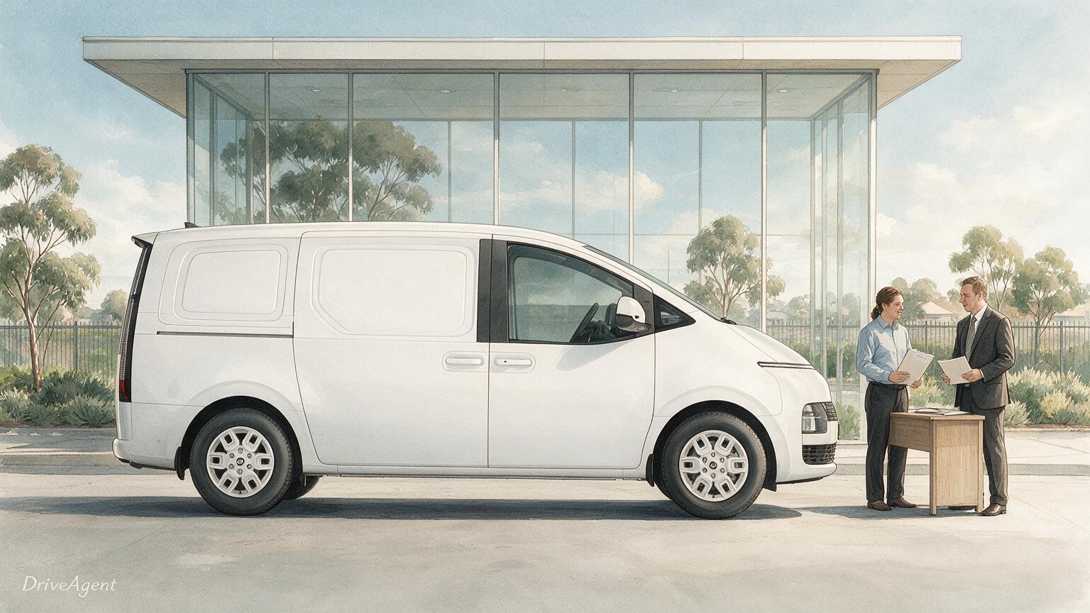 DriveAgent illustration of the Hyundai STARIA Load