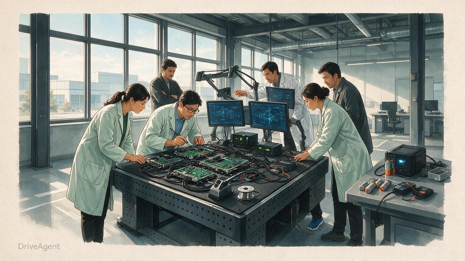 Concept illustration for: Volkswagen unveils China-developed VEGA technology stack and plans overseas rollout