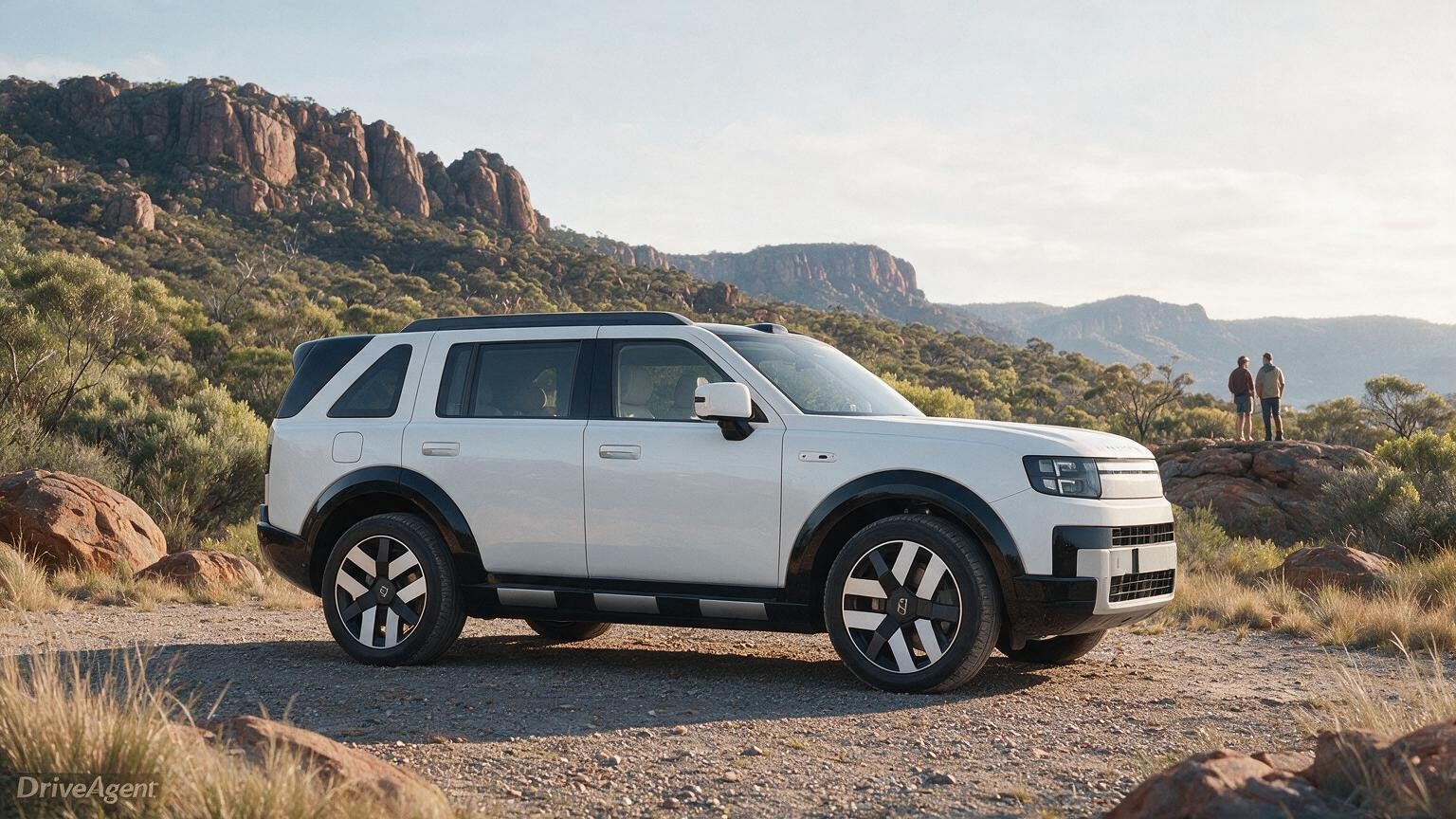 DriveAgent illustration of the Freelander 8