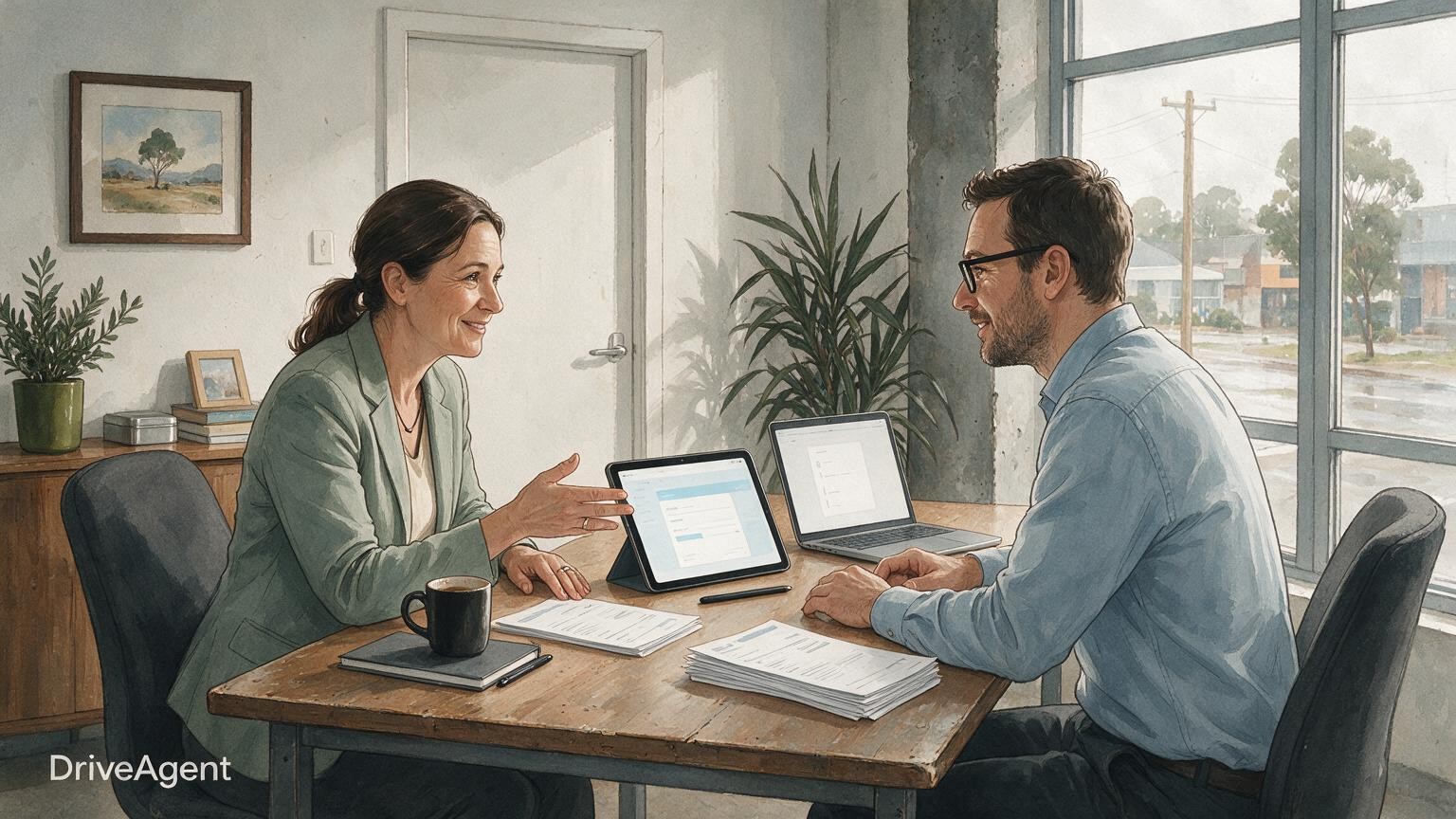 Concept illustration for: Technology and new entrants push Australian novated leasing beyond its big-business roots