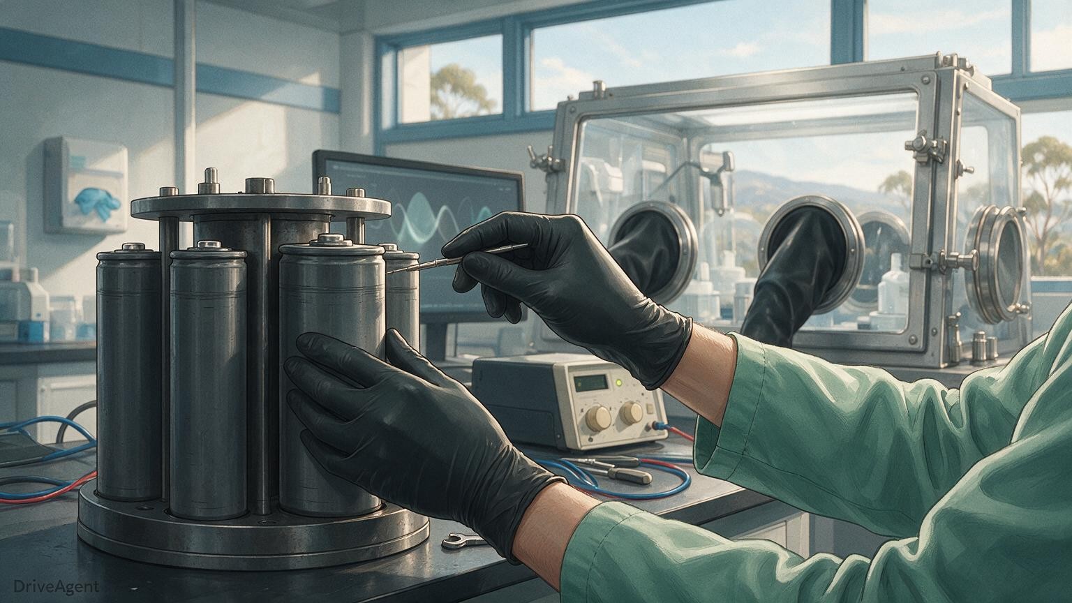 Concept illustration for: CATL advances all-solid-state battery programme to 20 Ah sample stage, keeps 2027 small-batch target