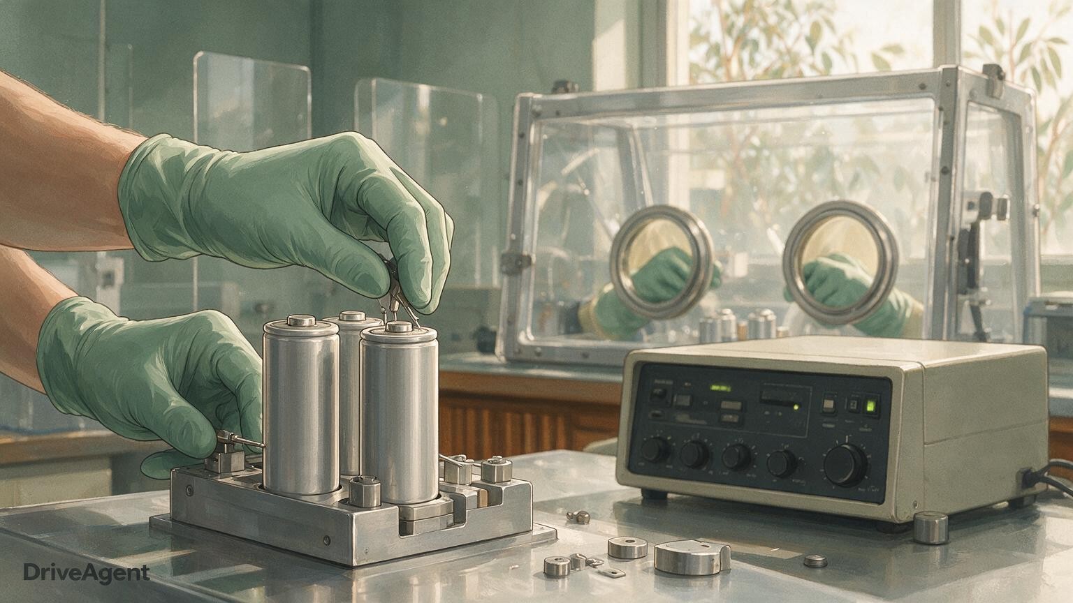 Concept illustration for: CATL advances all-solid-state battery programme to 20 Ah sample stage, keeps 2027 small-batch target