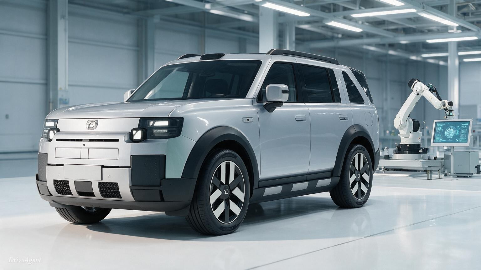DriveAgent illustration of the Freelander 8