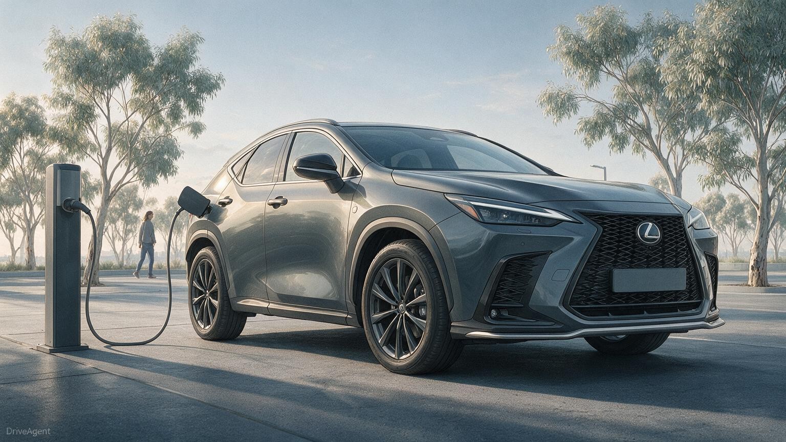 DriveAgent illustration of the Lexus NX 450h+