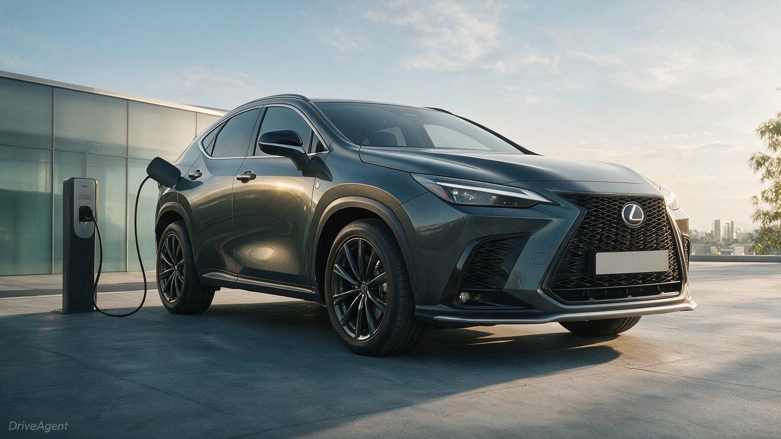 DriveAgent illustration of the Lexus NX 450h+