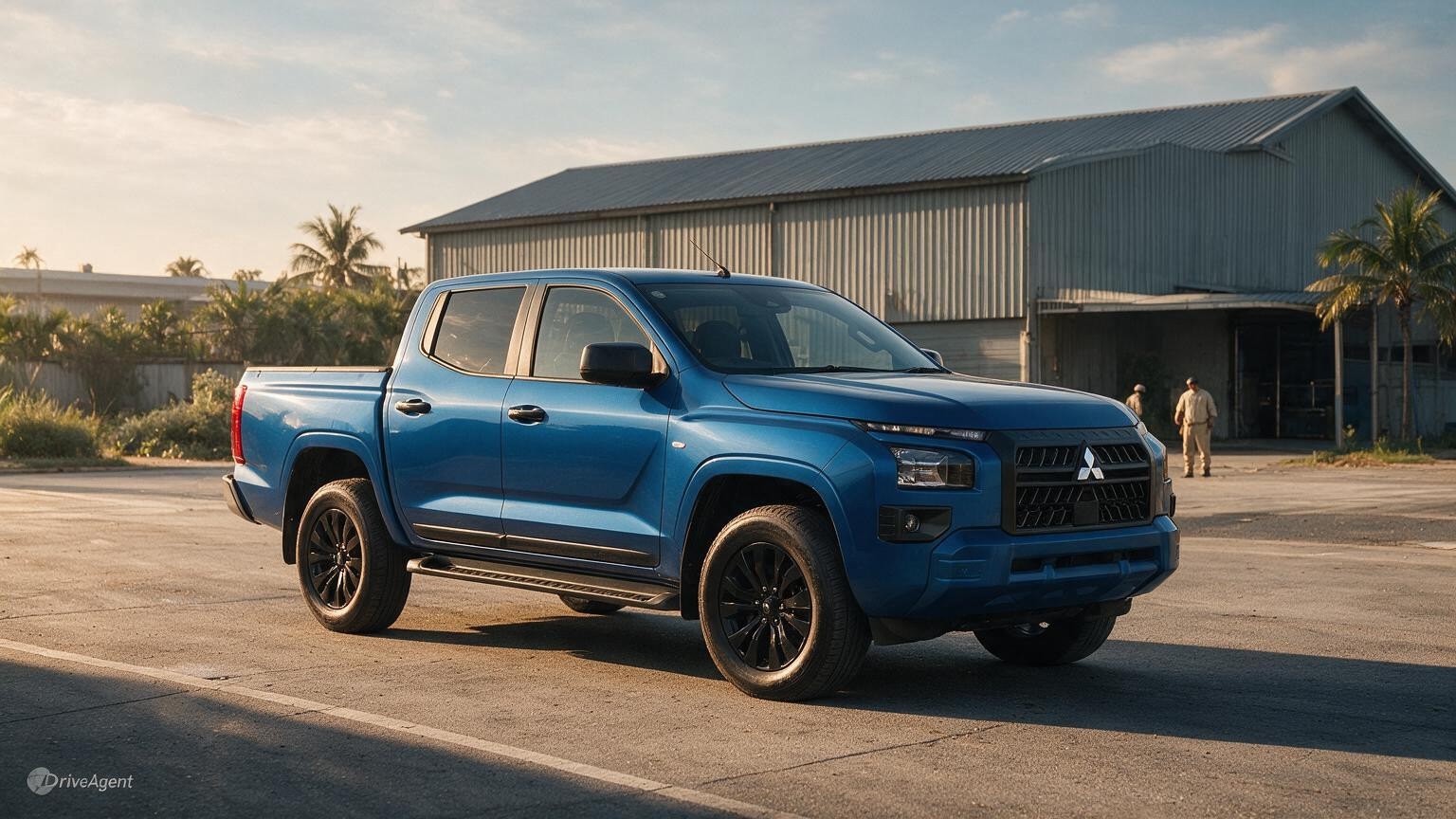 DriveAgent illustration of the Mitsubishi Triton