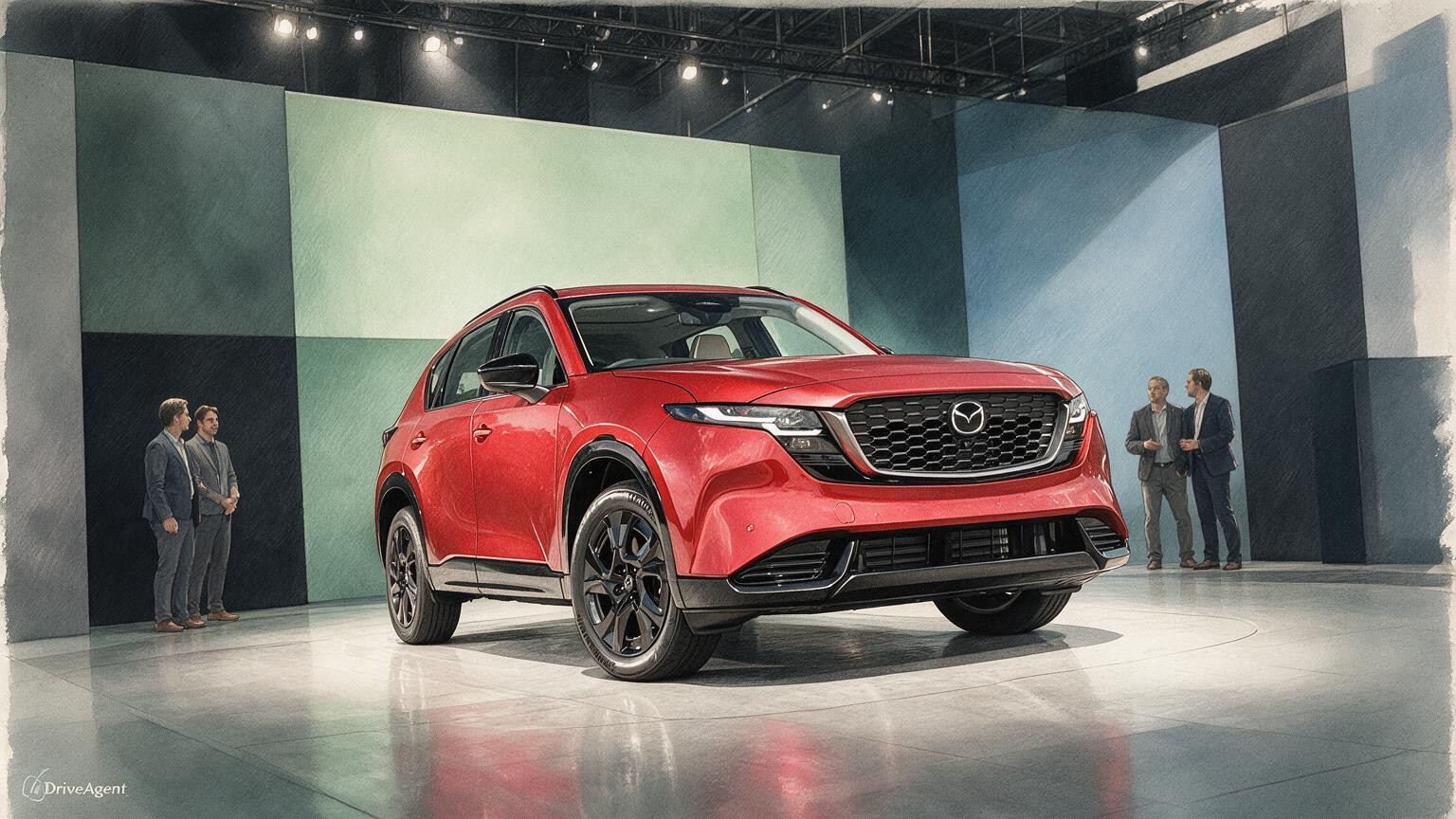DriveAgent illustration of the Mazda CX-5