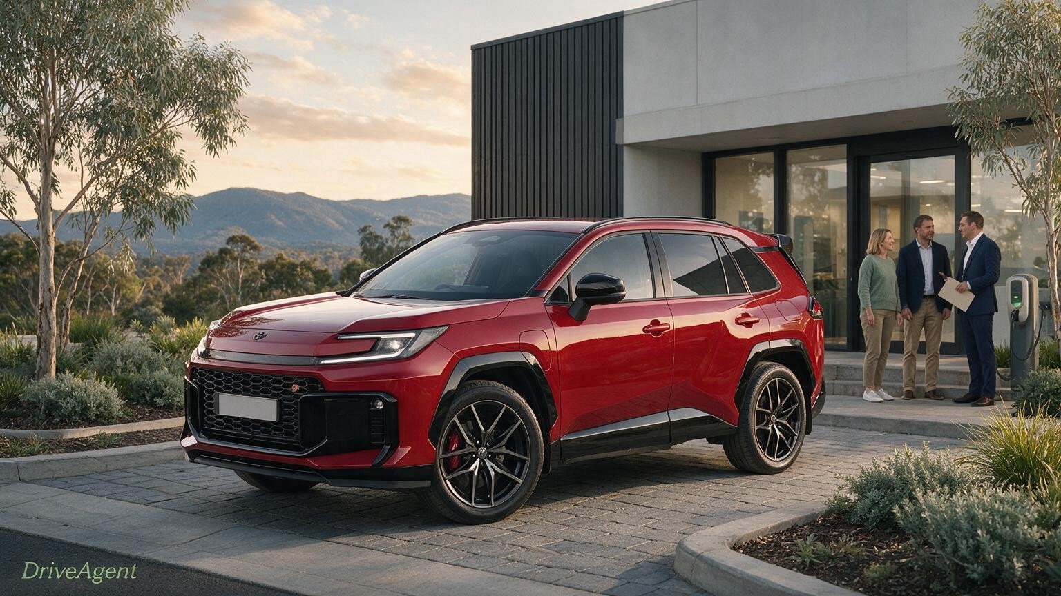 DriveAgent illustration of the Toyota RAV4 plug-in hybrid