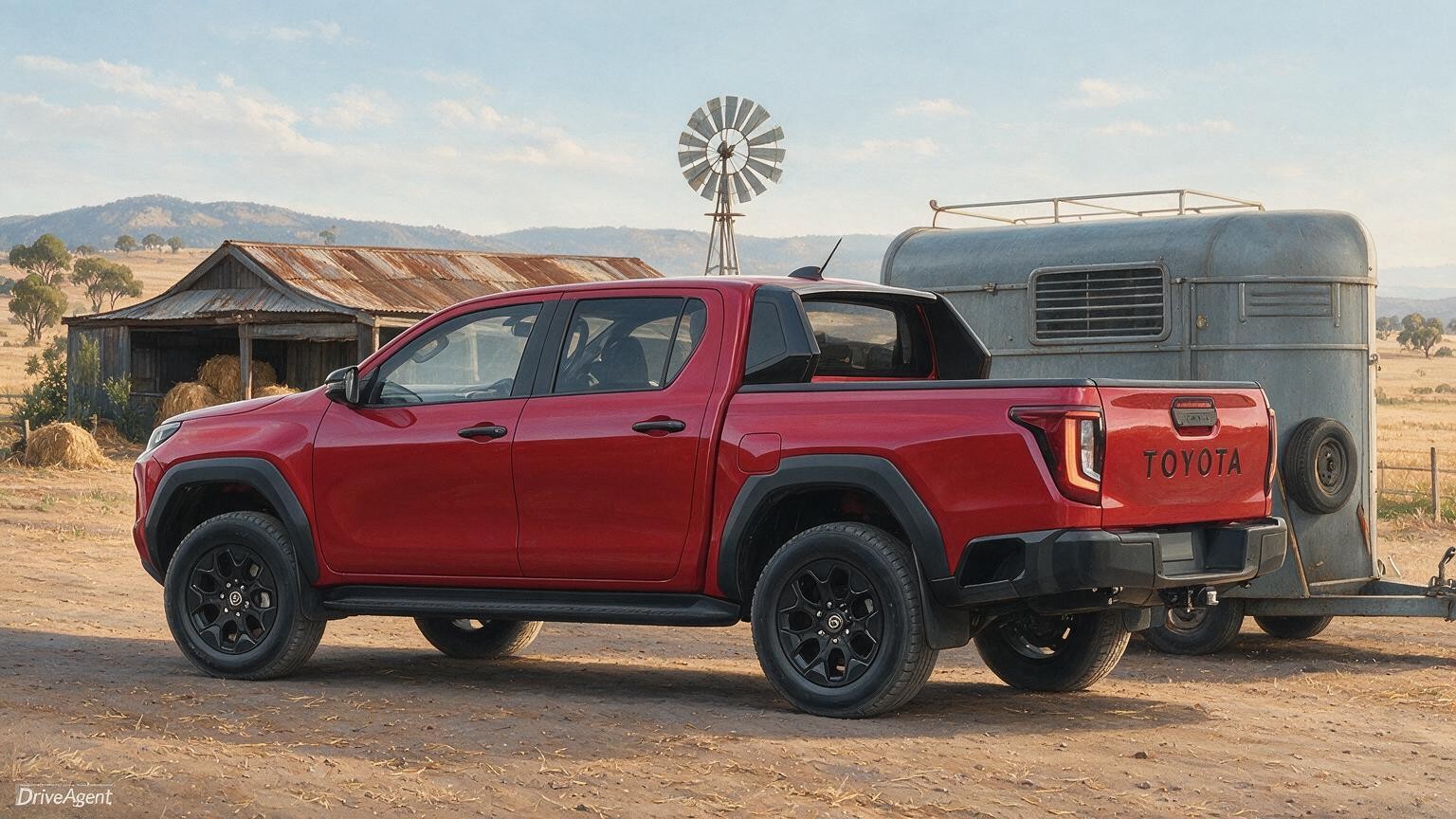 DriveAgent illustration of the Toyota HiLux