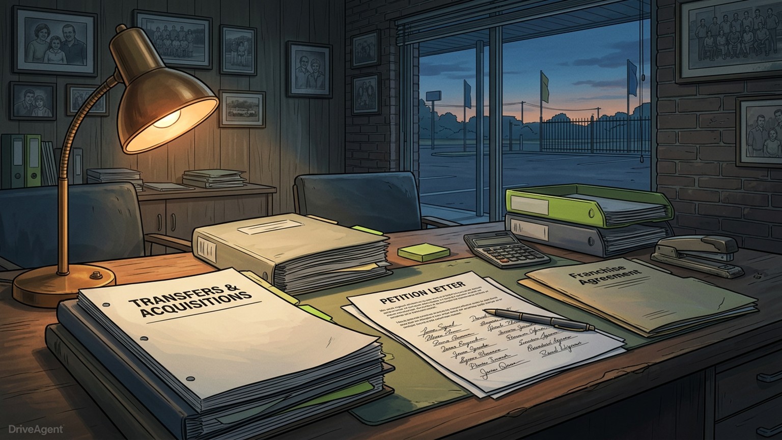 Concept illustration for: More than 300 dealers sign letter urging reconsideration of merger notification fees
