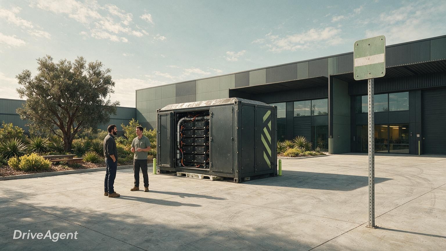 Concept illustration for: Flinders backs EV battery second-life pathway with industry partners