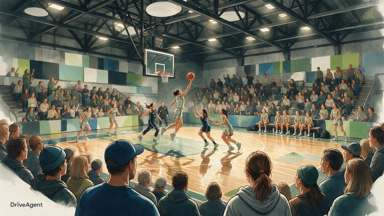Concept illustration for: Ford Australia steps up to WNBL Presenting Partner for the 2026-27 season
