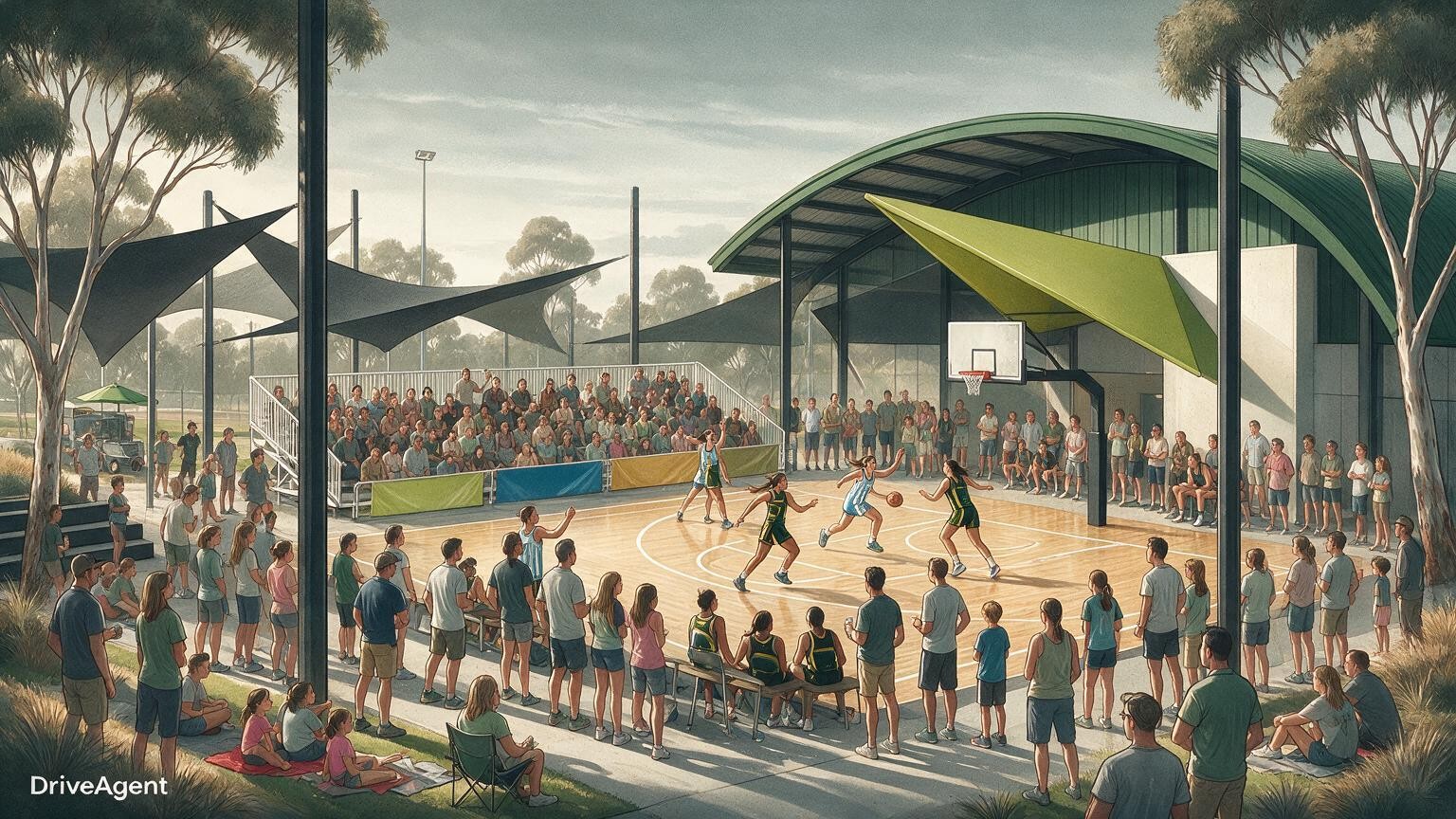 Concept illustration for: Ford Australia steps up to WNBL Presenting Partner for the 2026-27 season