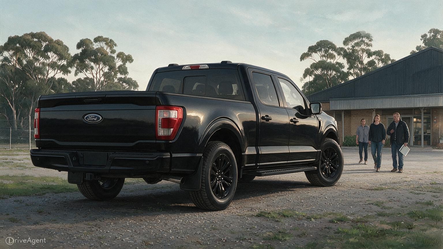 DriveAgent illustration of the Ford F-150 Lariat Black Edition