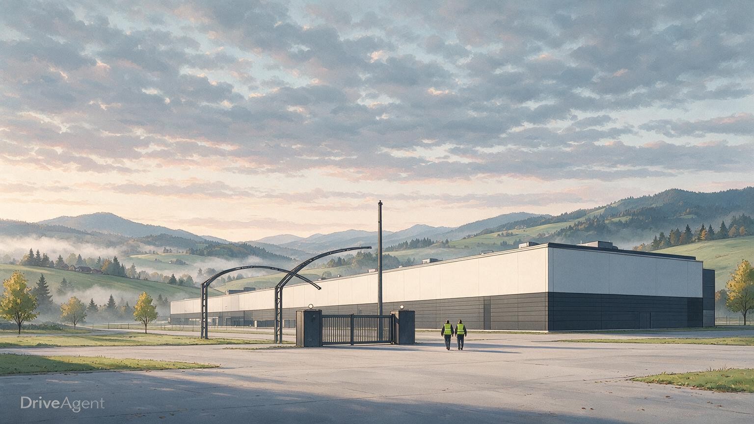 Concept illustration for: Xpeng G9L completes first European production trial at Magna's Graz plant ahead of Paris debut