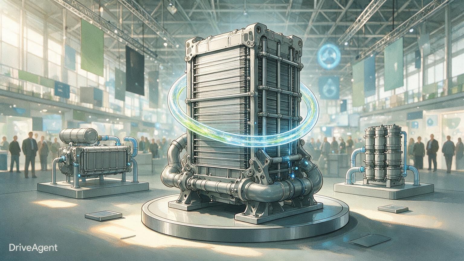 Concept illustration for: Hyundai to debut commercial hydrogen fuel cell system at World Hydrogen Expo 2026