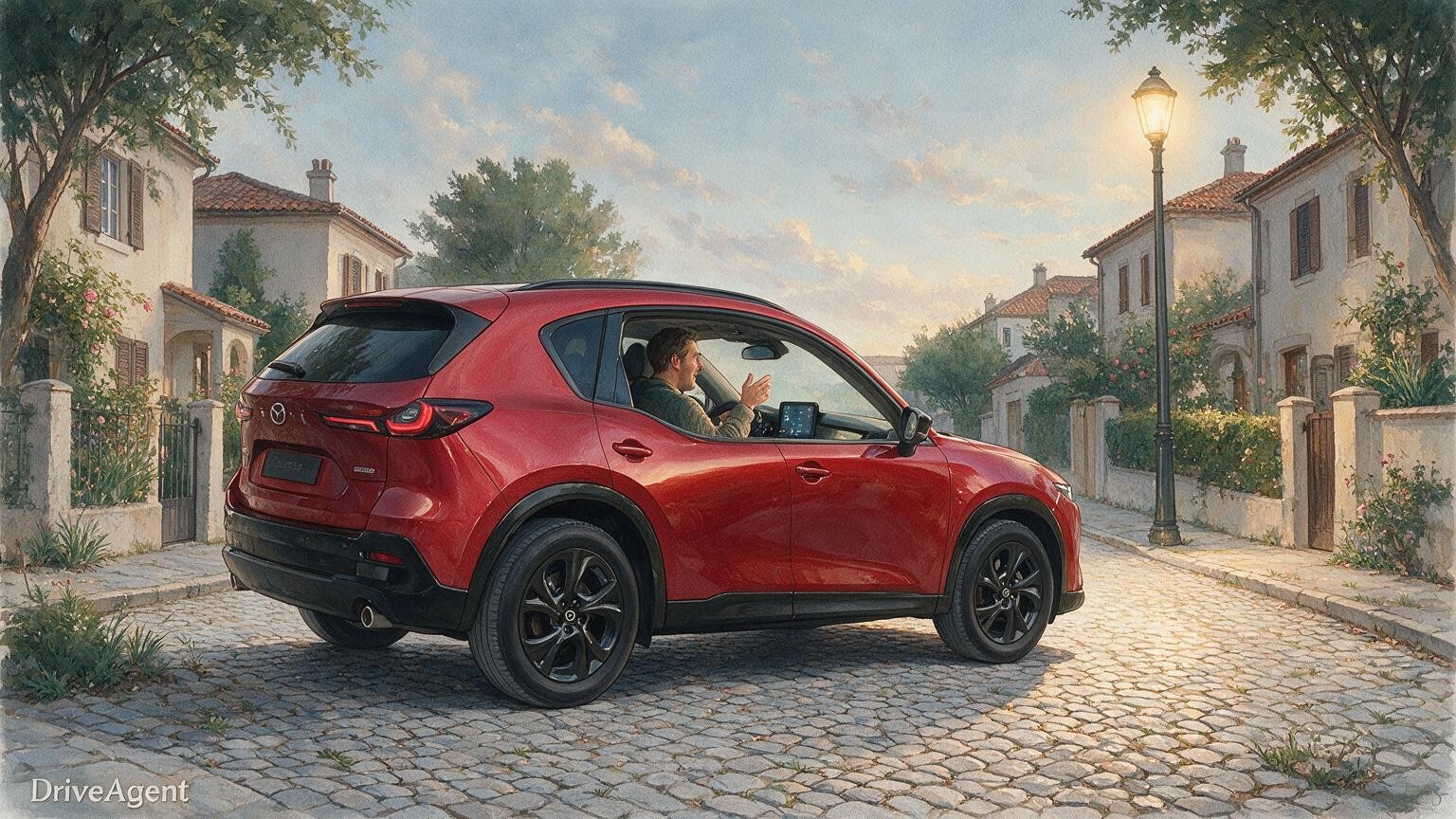 DriveAgent illustration of the Mazda CX-5