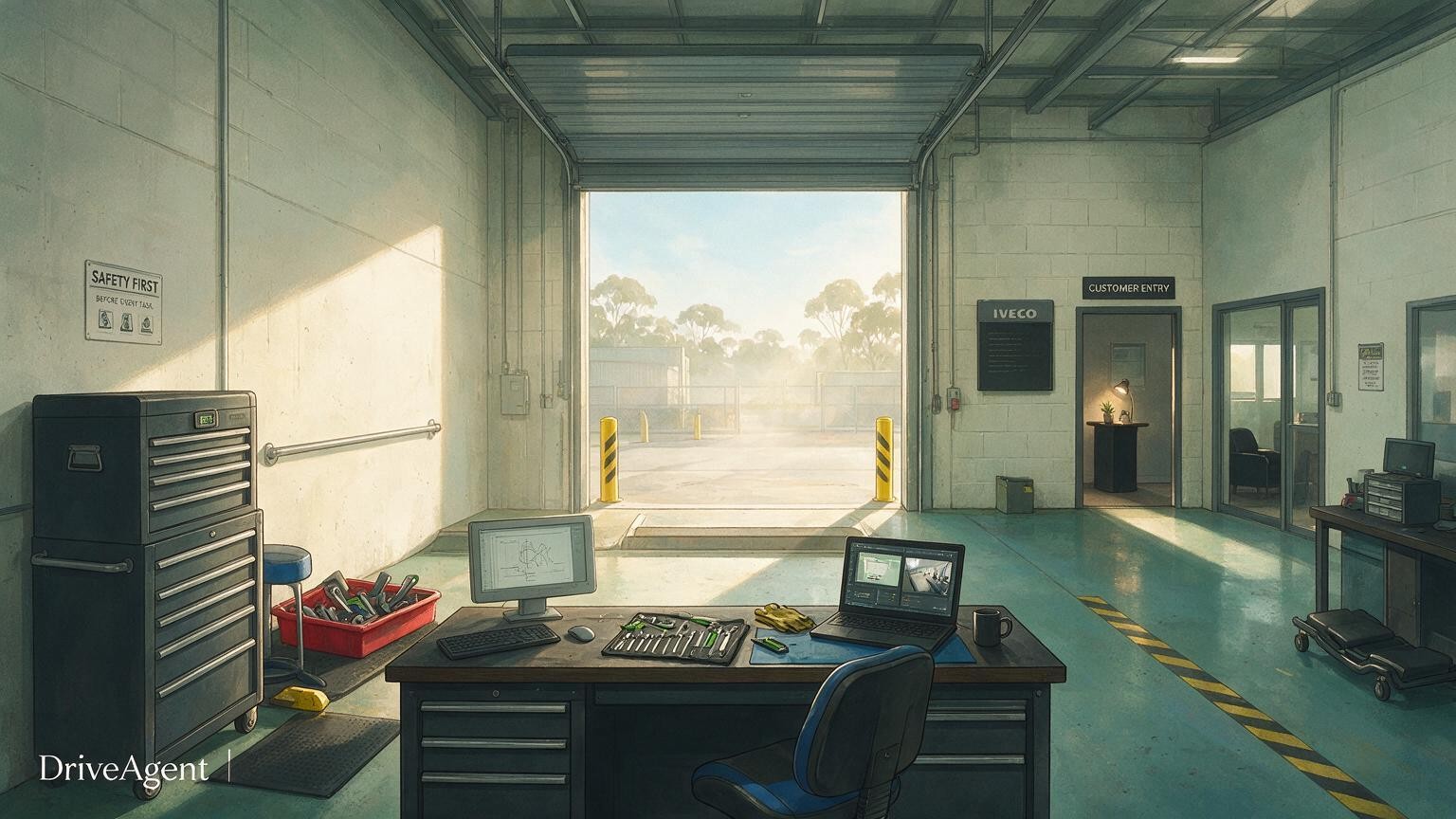 Concept illustration for: IVECO opens technician tournament to New Zealand entrants