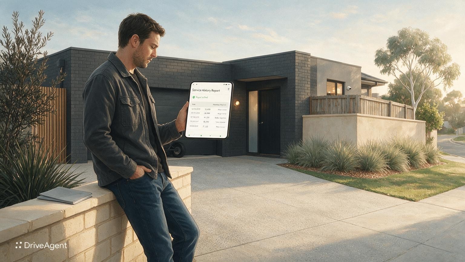Concept illustration for: ServiceStamp launches $24.99 VIN service-history checks for Australian used car buyers