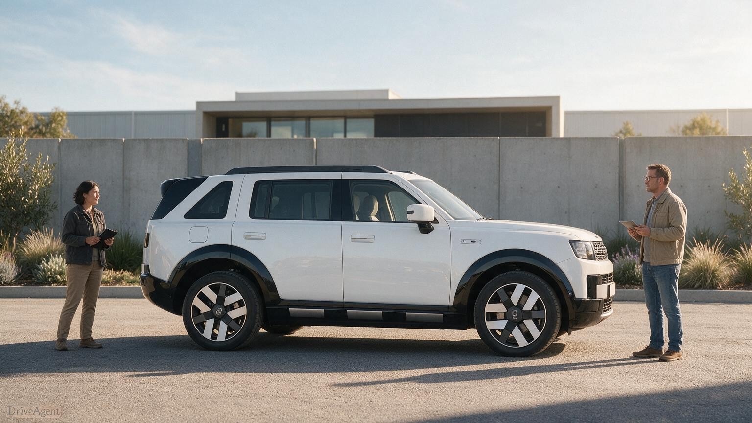DriveAgent illustration of the Freelander 8