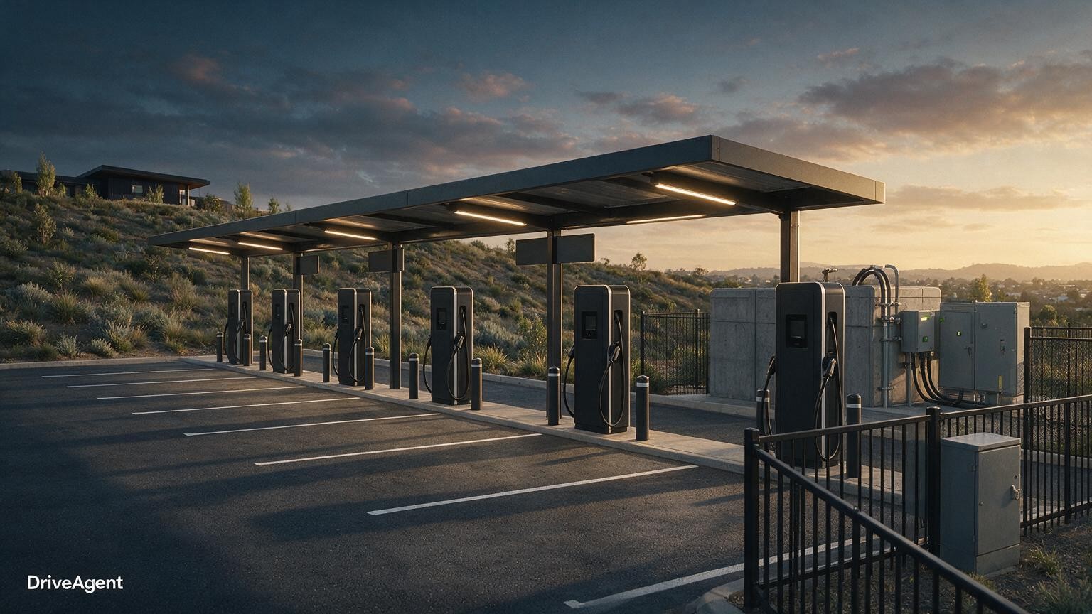 Concept illustration for: Ampol to acquire Evie Networks for $225 million in deal that triples its EV charging footprint
