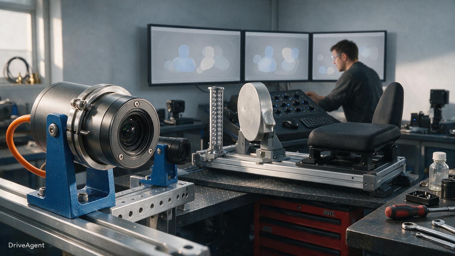 Concept illustration for: Smart Eye adds cabin monitoring software to an existing European OEM driver monitoring programme