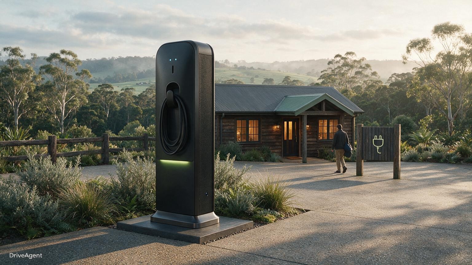 Concept illustration for: Tasmania opens EV destination charging grants for regional tourism businesses