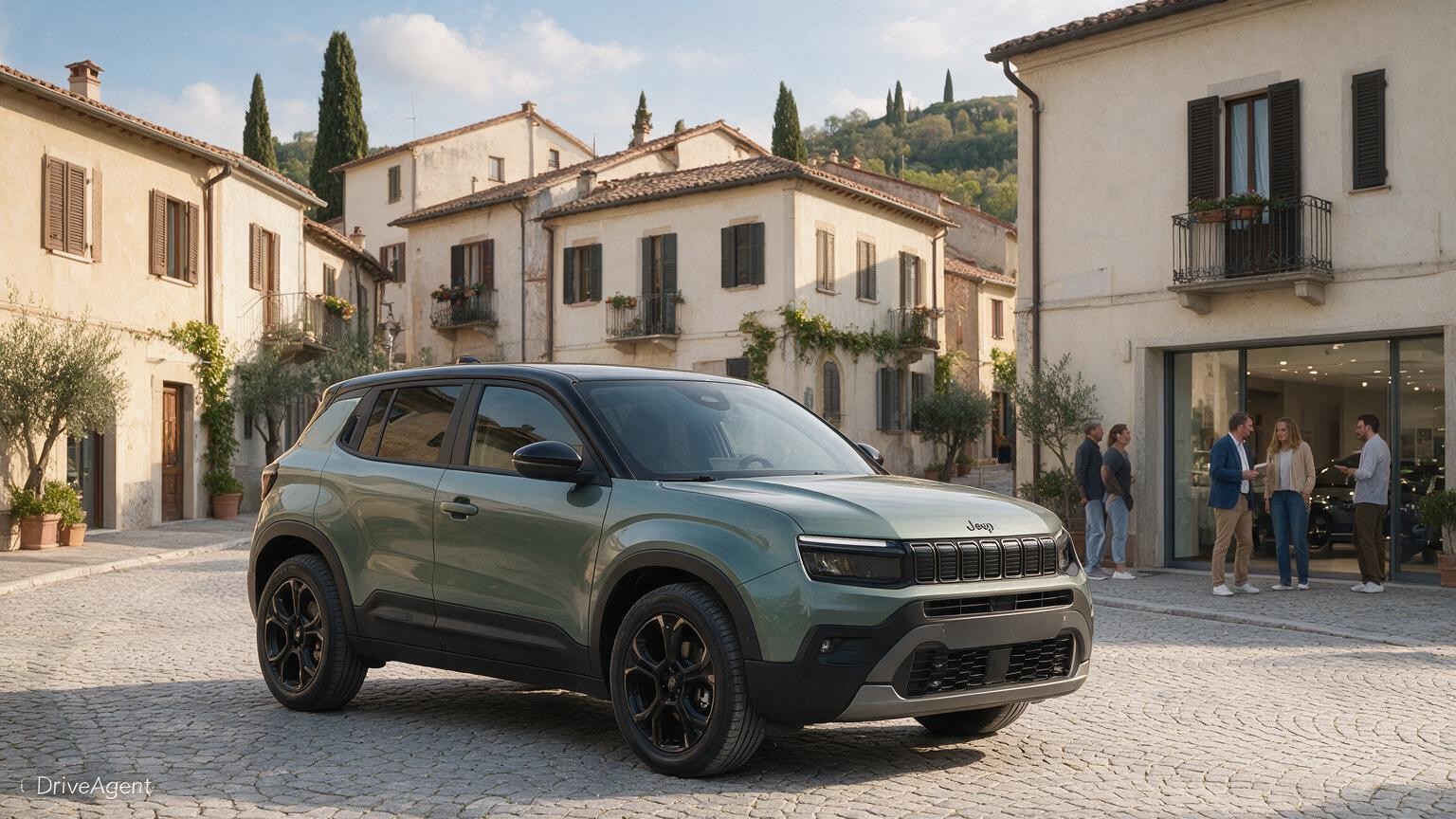 DriveAgent illustration of the Jeep Avenger