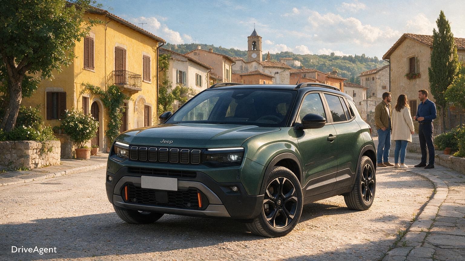 DriveAgent illustration of the Jeep Avenger