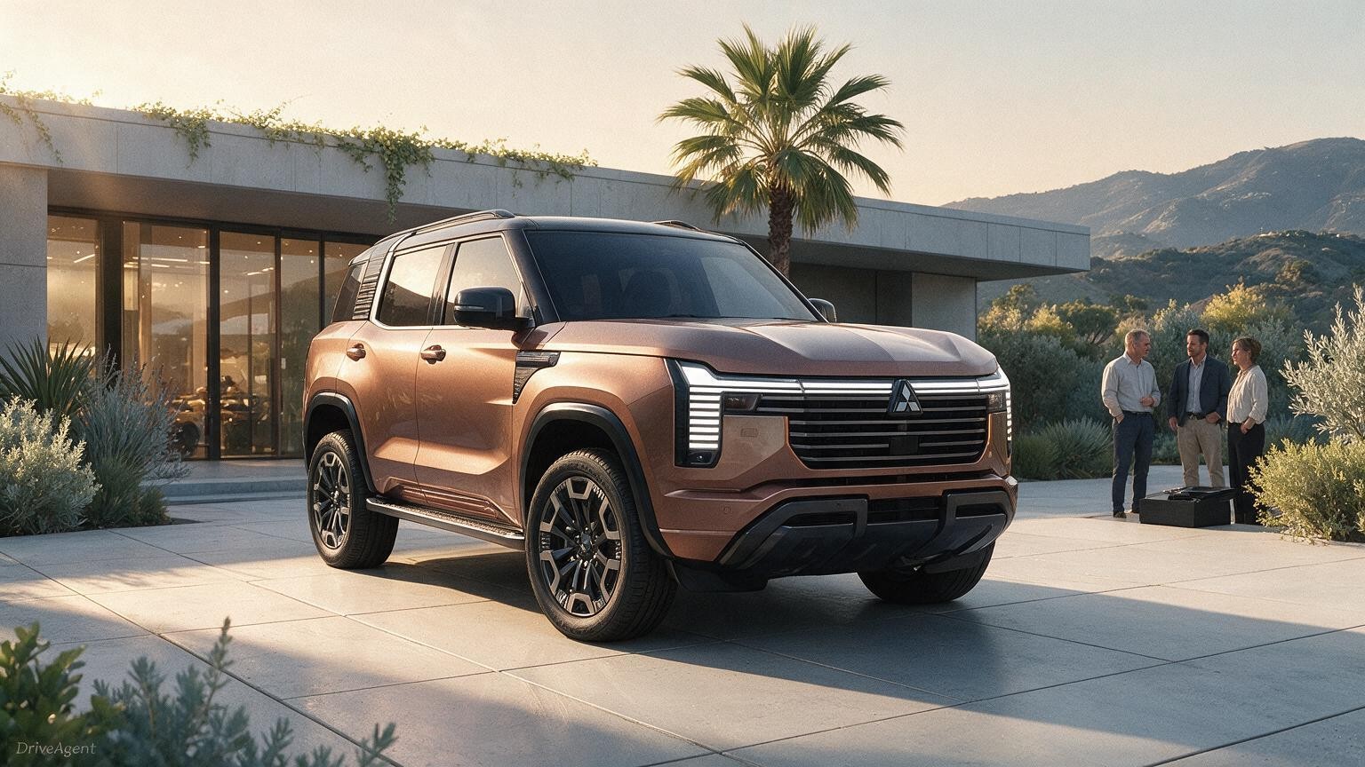 DriveAgent illustration of the Mitsubishi Pajero