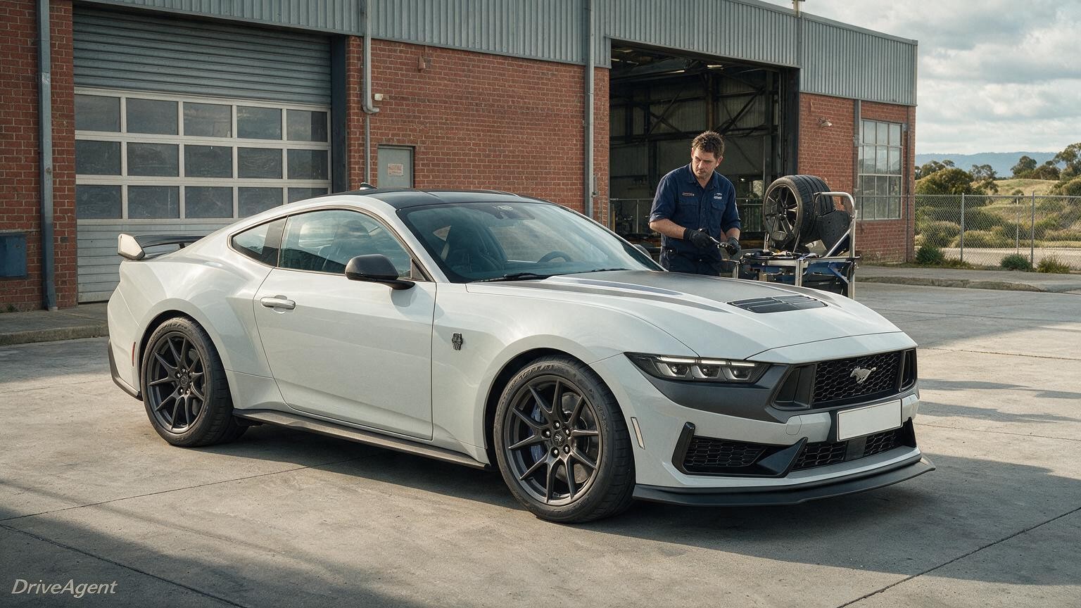 DriveAgent illustration of the Ford Mustang Dark Horse