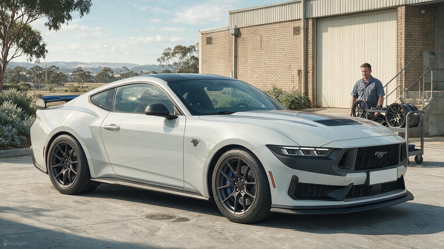 DriveAgent illustration of the Ford Mustang Dark Horse