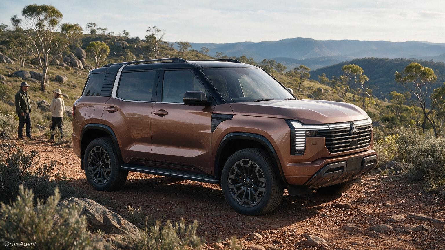 DriveAgent illustration of the Mitsubishi Pajero