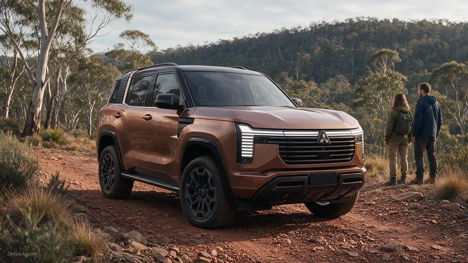 DriveAgent illustration of the Mitsubishi Pajero