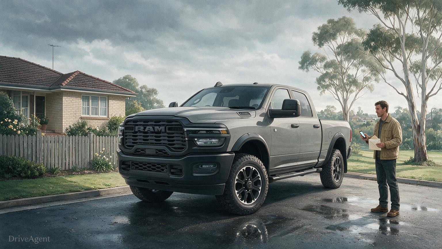 DriveAgent illustration of the Ram 2500