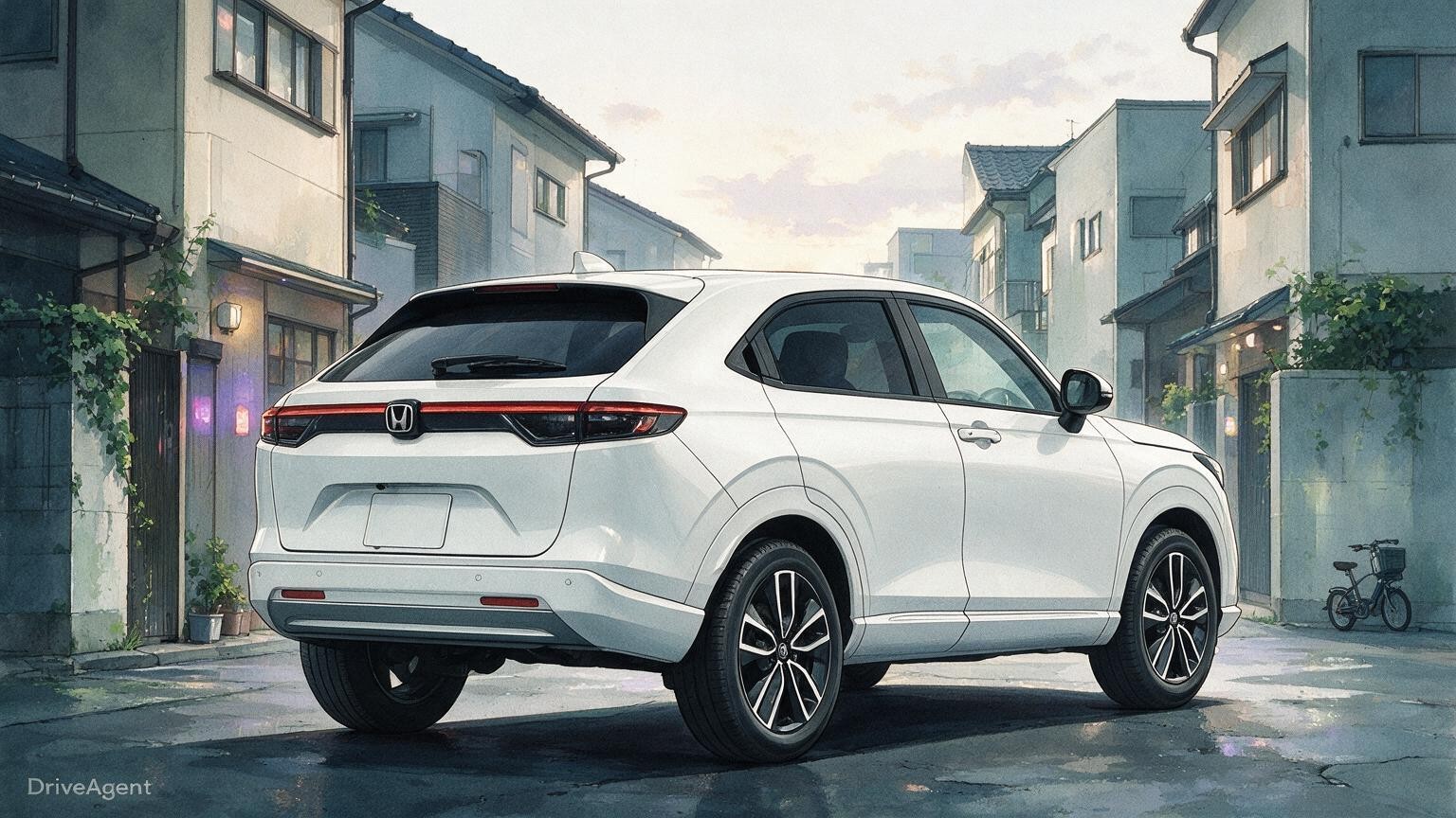 DriveAgent illustration of the Honda Vezel