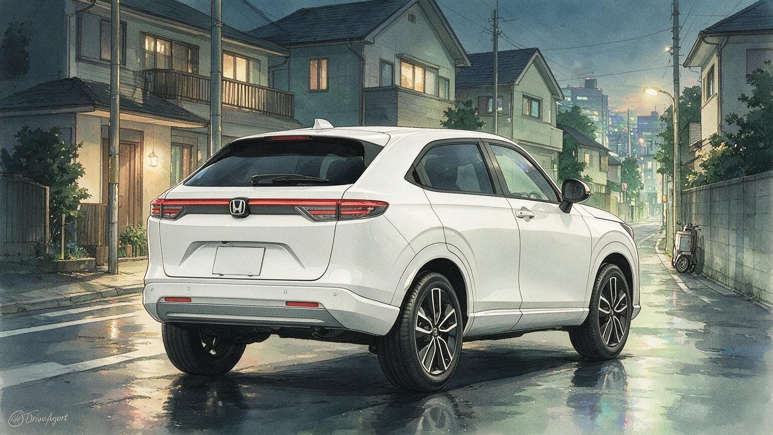 DriveAgent illustration of the Honda Vezel