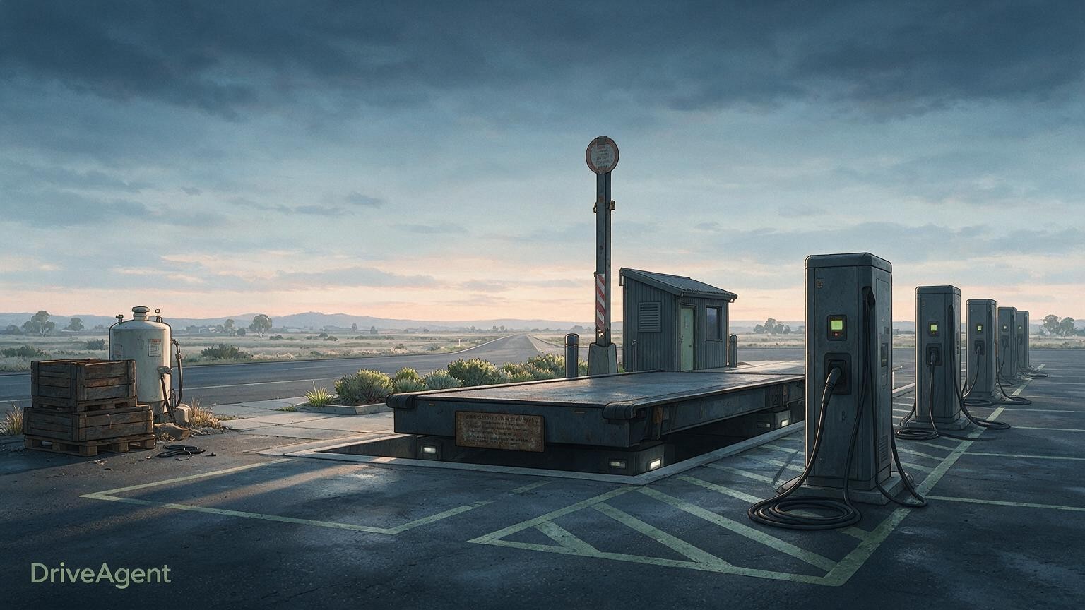 Concept illustration for: Electric trucks remain a rounding error in Australia's fleet as diesel costs and import reliance bite