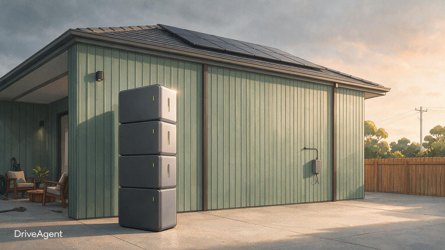 Concept illustration for: Anker Solix XE dual-cycle home battery: Australian and UK configurations differ on solar input and backup hardware