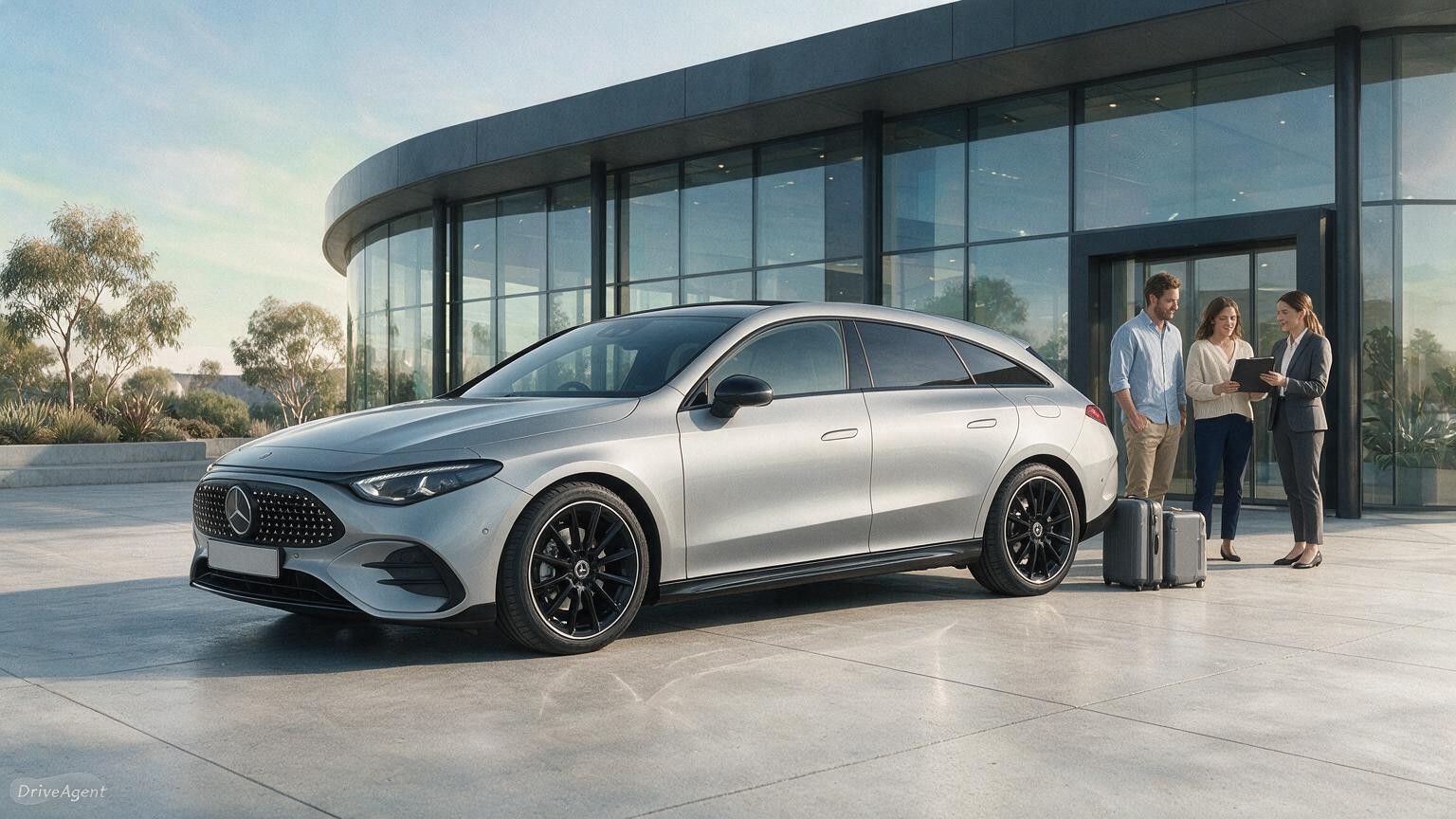 DriveAgent illustration of the Mercedes-Benz CLA Shooting Brake