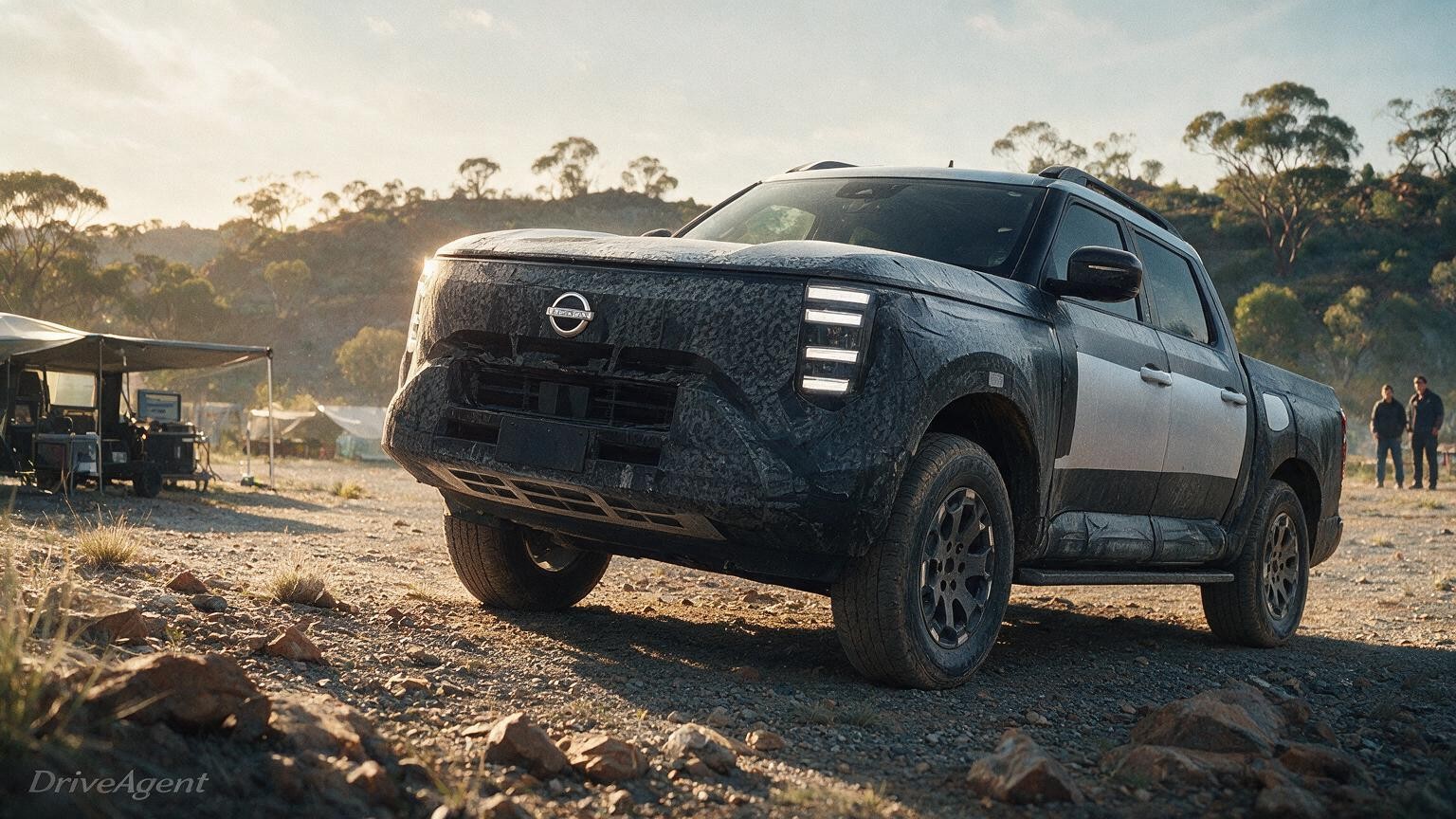 DriveAgent illustration of the Nissan Navara Pro PHEV