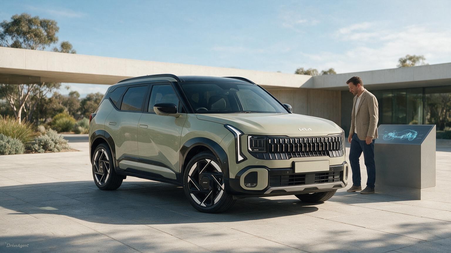 DriveAgent illustration of the Kia Seltos
